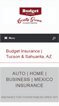 Mobile Screenshot of budget-insurance.com